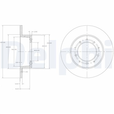 DELPHI BG2799 EAN: 5012759923894.