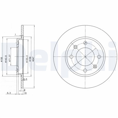 DELPHI BG2800 EAN: 5012759923931.