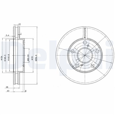 DELPHI BG3177 EAN: 5012759064153.