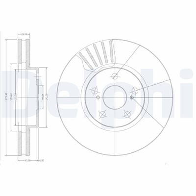 DELPHI BG3189 EAN: 5012759064276.