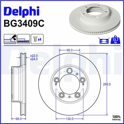 DELPHI BG3409C