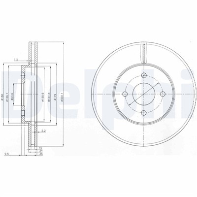 DELPHI BG3742 EAN: 5012759280393.