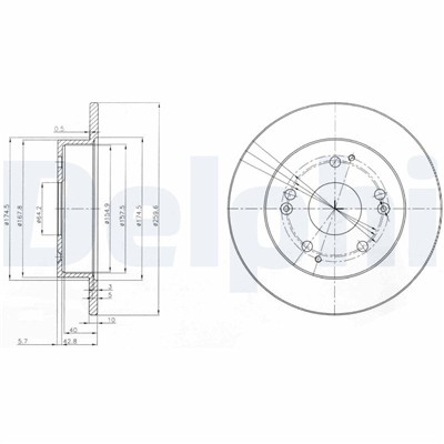 DELPHI BG3746 EAN: 5012759280430.