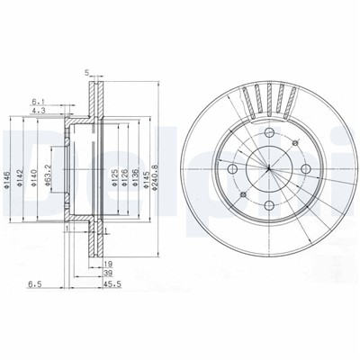 DELPHI BG3749 EAN: 5012759280461.