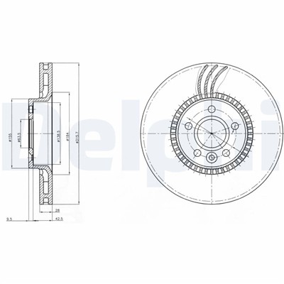 DELPHI BG3784 EAN: 5012759280812.