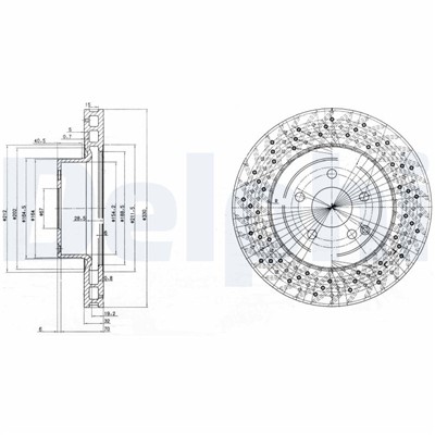 DELPHI BG3827 EAN: 5012759281246.