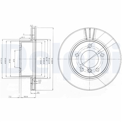 DELPHI BG3899C EAN: 5012759532164.