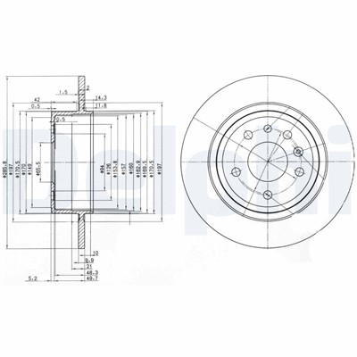 DELPHI BG3908C EAN: 5012759971444.