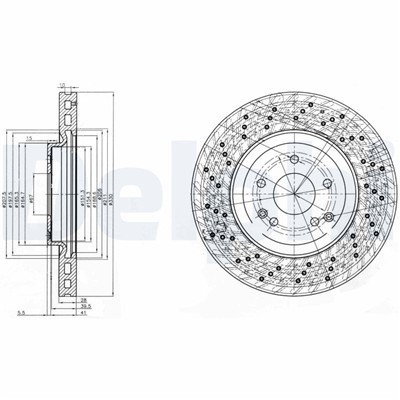 DELPHI BG3985C EAN: 5012759533468.