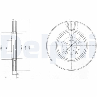 DELPHI BG4000 EAN: 5012759385807.