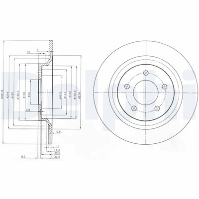 DELPHI BG4026 EAN: 5012759386064.