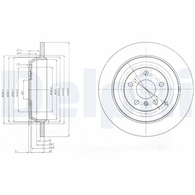 DELPHI BG4031 EAN: 5012759386118.