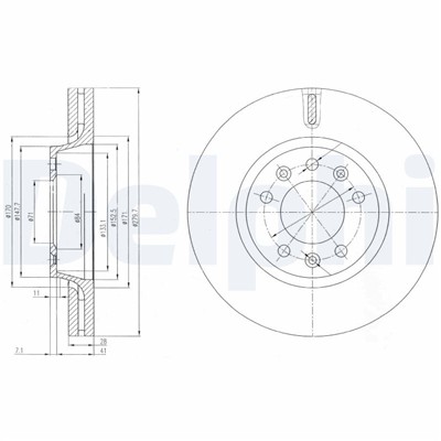 DELPHI BG4084 EAN: 5012759416358.