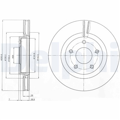 DELPHI BG4109C EAN: 5012759531839.