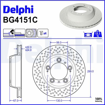 DELPHI BG4151C
