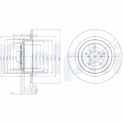 DELPHI BG4154 EAN: 5012759420591.