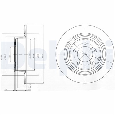 DELPHI BG4169 EAN: 5012759434512.