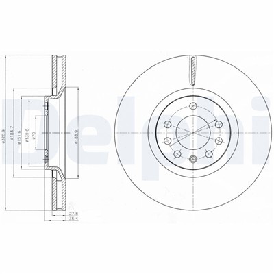 DELPHI BG4185C EAN: 5012759530771.