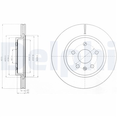 DELPHI BG4190 EAN: 5012759437346.