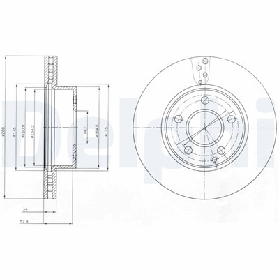 DELPHI BG4227C EAN: 5012759530870.