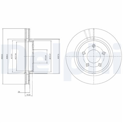 DELPHI BG4240C EAN: 5012759530917.