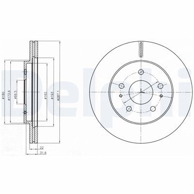 DELPHI BG4326 EAN: 5012759470435.