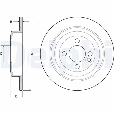 DELPHI BG4560C EAN: 5012759531402.