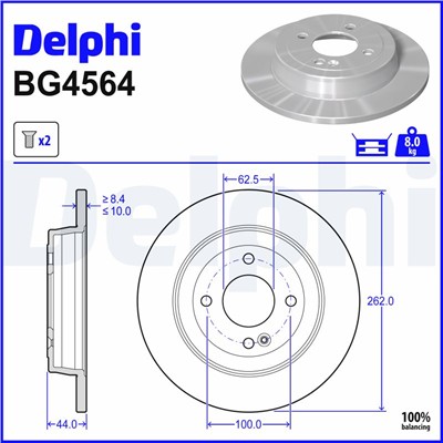 DELPHI BG4564 EAN: 5012759520185.