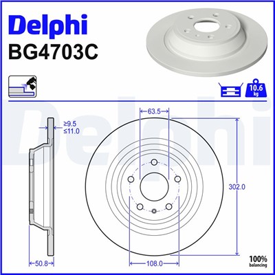 DELPHI BG4703C EAN: 5012759962282.
