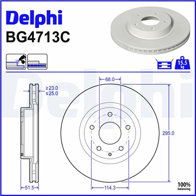 DELPHI BG4713C EAN: 5012759962367.