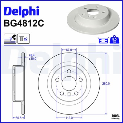 DELPHI BG4812C EAN: 5012759984147.