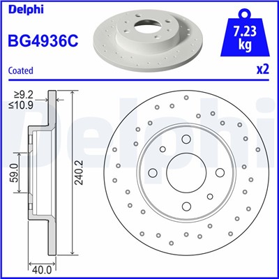 DELPHI BG4936C EAN: 5012759995280.