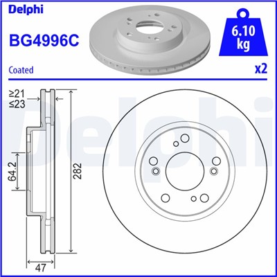 DELPHI BG4996C EAN: 5012759553756.