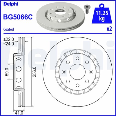 DELPHI BG5066C EAN: 5012759559529.