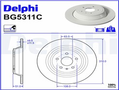 DELPHI BG5311C
