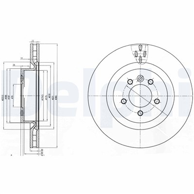 DELPHI BG9007C EAN: 5012759529997.