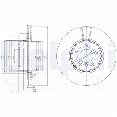 DELPHI BG9008C EAN: 5012759983768.