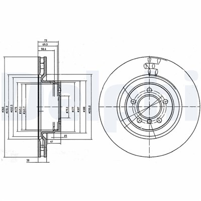 DELPHI BG9009C EAN: 5012759530115.
