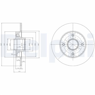 DELPHI BG9022RSC EAN: 5012759533413.