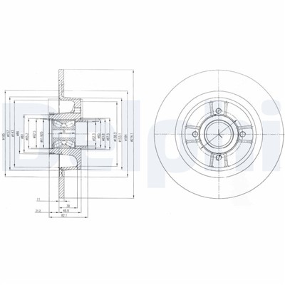 DELPHI BG9029RS EAN: 5012759396315.
