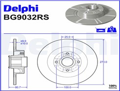 DELPHI BG9032RS