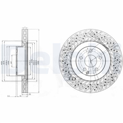 DELPHI BG9057 EAN: 5012759420676.