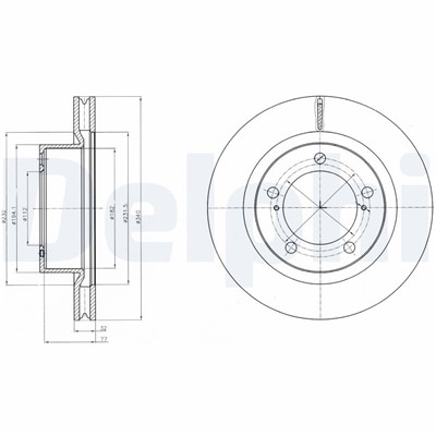 DELPHI BG9067 EAN: 5012759435014.