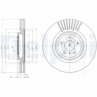 DELPHI BG9073C EAN: 5012759531105.
