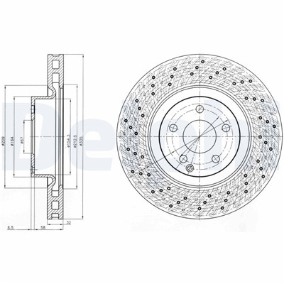 DELPHI BG9093C EAN: 5012759531204.