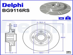 DELPHI BG9116RS