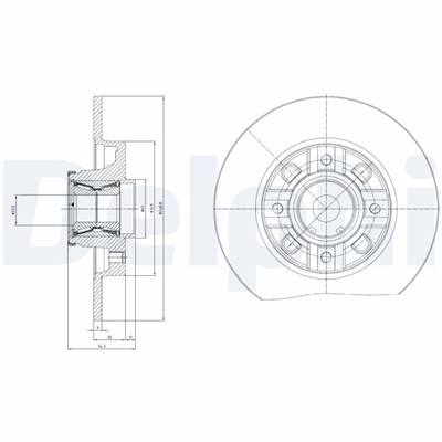 DELPHI BG9116RSC EAN: 5012759533437.