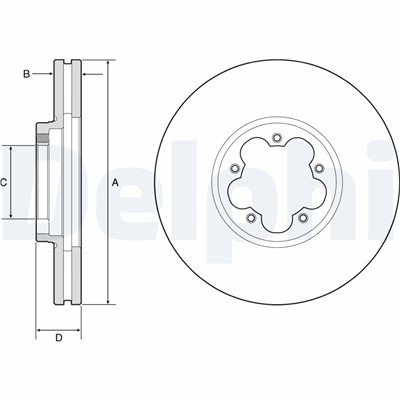 DELPHI BG9176C EAN: 5012759976418.
