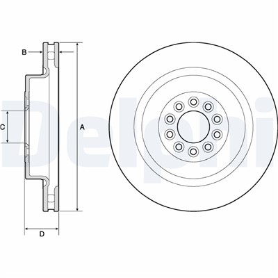 DELPHI BG9182C EAN: 5012759981009.
