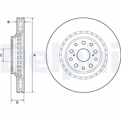 DELPHI BG9187C EAN: 5012759984178.